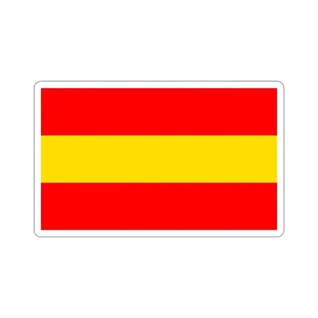 Flag of Karlsruhe 2 Germany STICKER Vinyl Die-Cut Decal 5 Inch - The Sticker Space