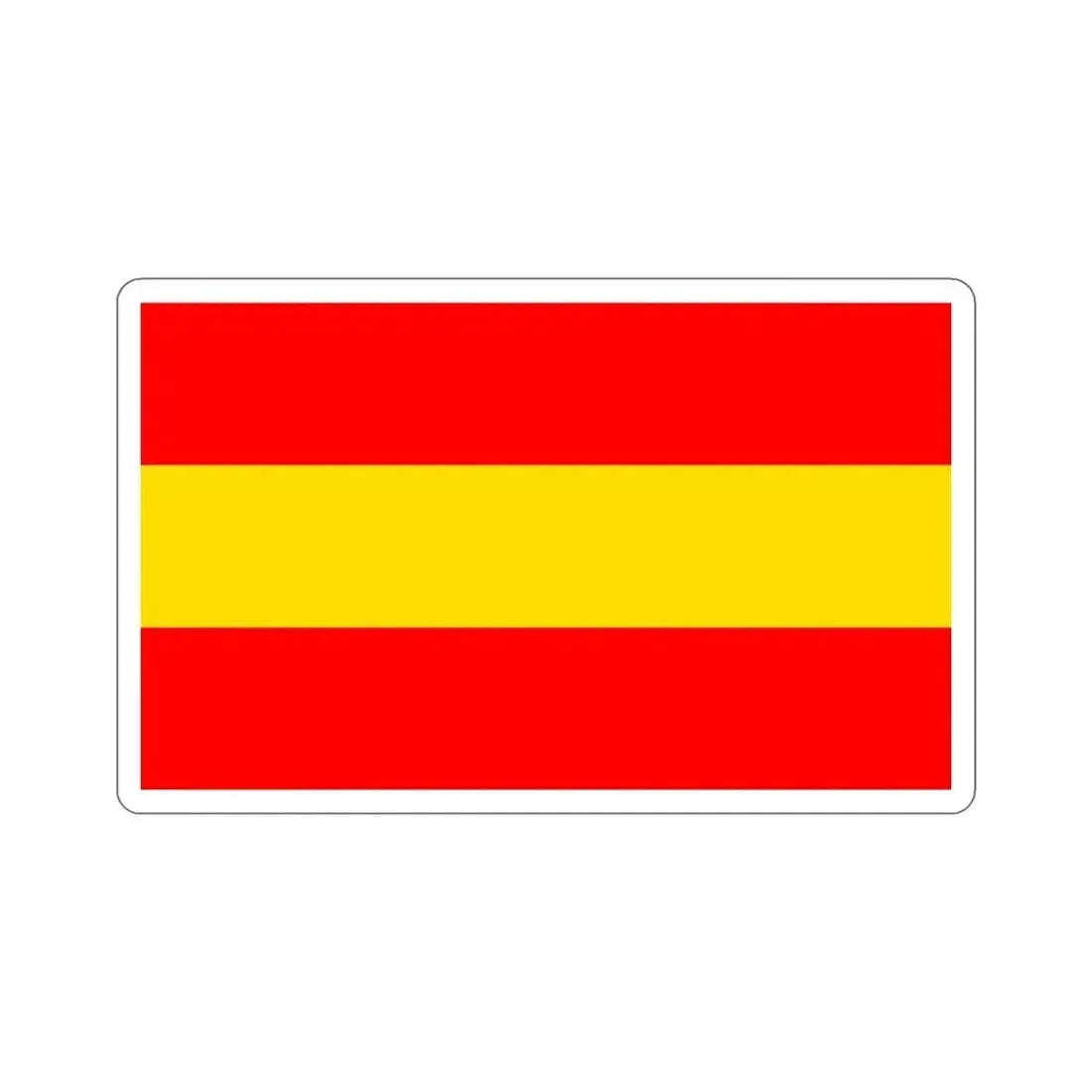 Flag of Karlsruhe 2 Germany STICKER Vinyl Die-Cut Decal - The Sticker Space