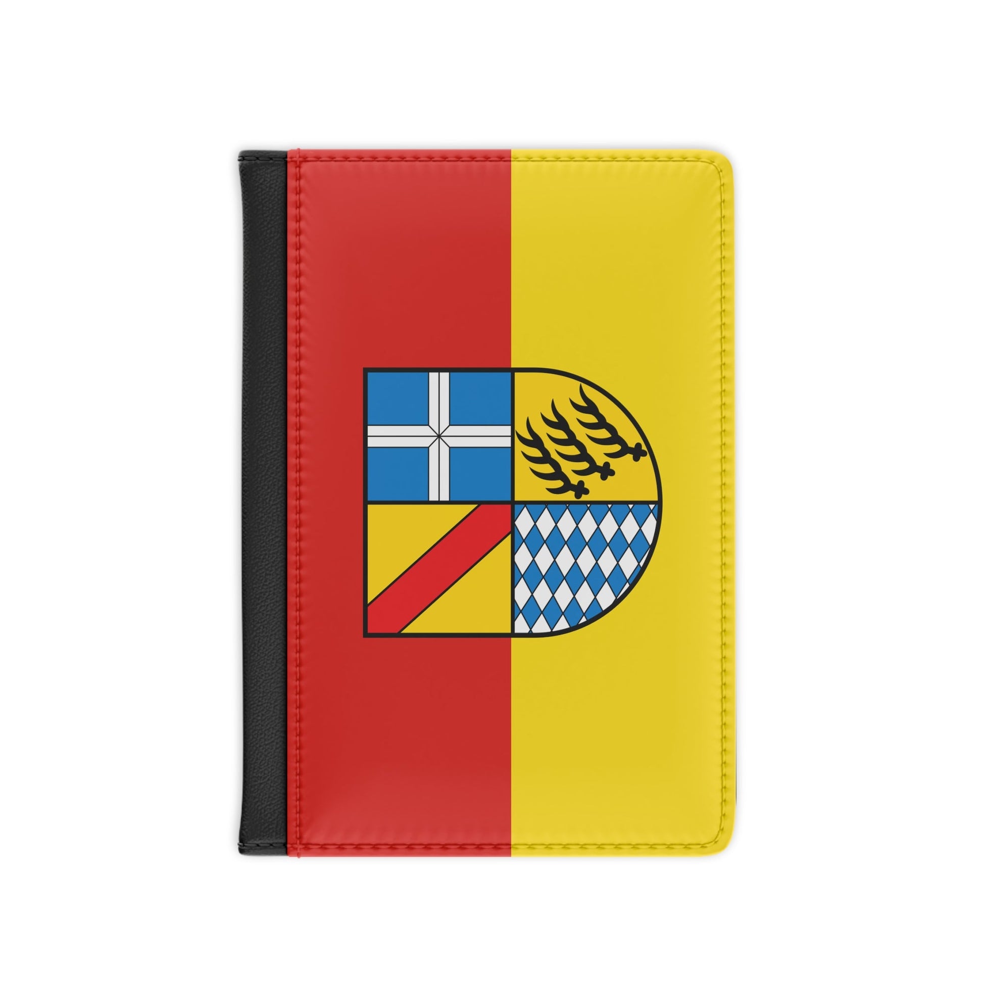 Flag of Karlsruhe Germany - Passport Holder-3.9" x 5.8"-The Sticker Space