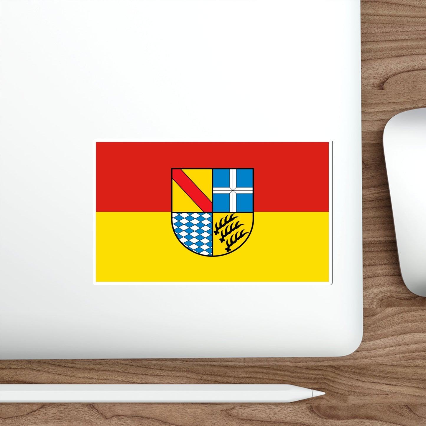 Flag of Karlsruhe Germany STICKER Vinyl Die-Cut Decal-The Sticker Space