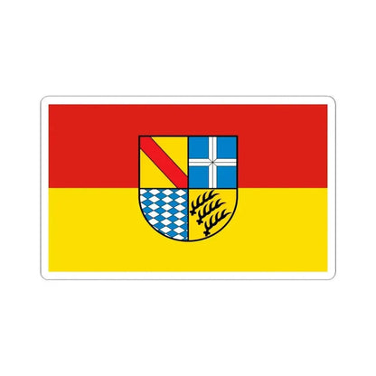 Flag of Karlsruhe Germany - STICKER Vinyl Kiss-Cut Decal 6 Inch White - The Sticker Space