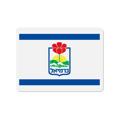 Flag of Karmiel Israel - Die-Cut Magnet-2" x 2"-The Sticker Space