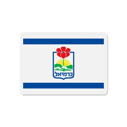 Flag of Karmiel Israel - Die-Cut Magnet-5" x 5"-The Sticker Space