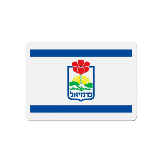 Flag of Karmiel Israel - Die-Cut Magnet-6 × 6"-The Sticker Space