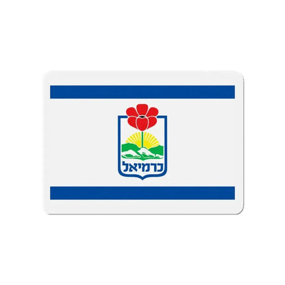 Flag of Karmiel Israel - Refrigerator Magnet 4 Inch - The Sticker Space