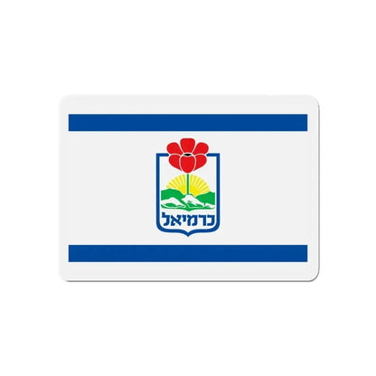 Flag of Karmiel Israel - Refrigerator Magnet 5 Inch - The Sticker Space