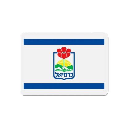 Flag of Karmiel Israel - Refrigerator Magnet 6 Inch - The Sticker Space