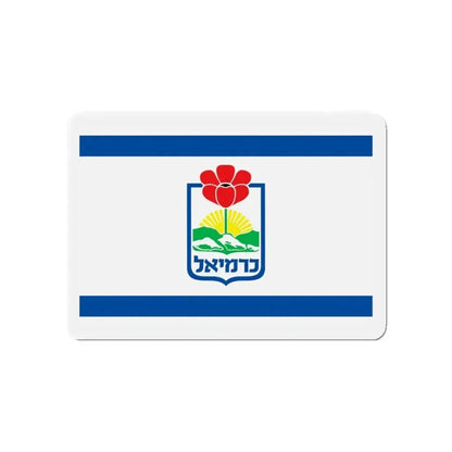 Flag of Karmiel Israel - Refrigerator Magnet - The Sticker Space