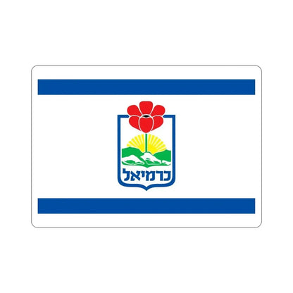 Flag of Karmiel Israel STICKER Vinyl Die-Cut Decal - The Sticker Space