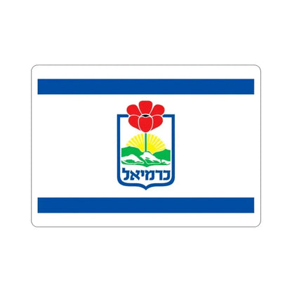 Flag of Karmiel Israel STICKER Vinyl Die-Cut Decal - The Sticker Space