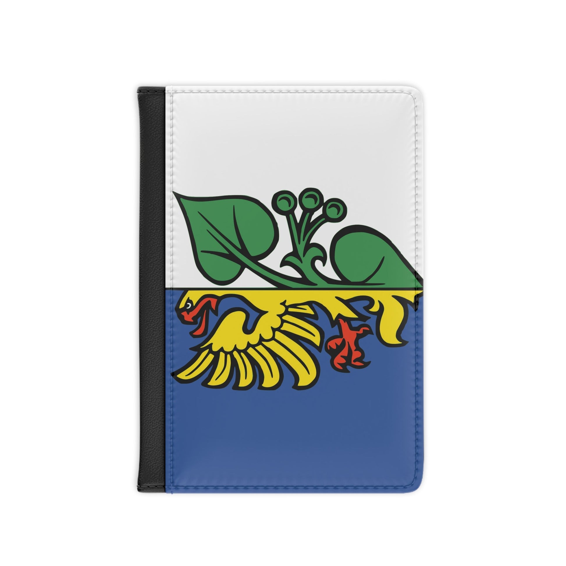 Flag of Karviná Czech Republic - Passport Holder-3.9" x 5.8"-The Sticker Space