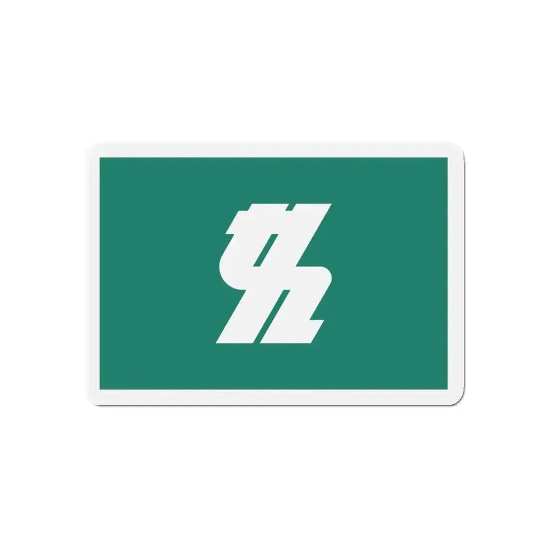 Flag of Kashiwa Chiba Japan - Refrigerator Magnet - The Sticker Space