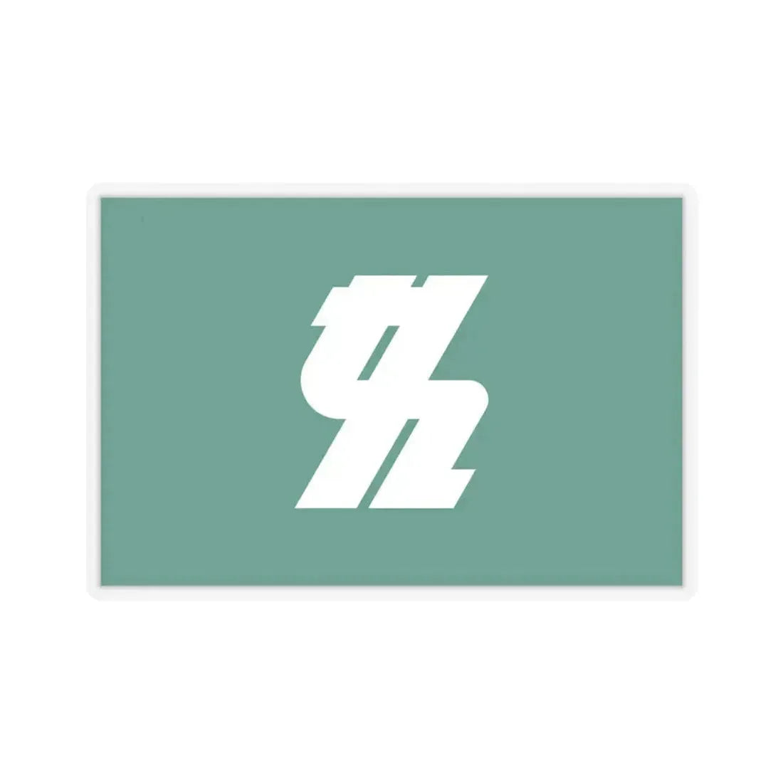 Flag of Kashiwa Chiba Japan - STICKER Vinyl Kiss-Cut Decal 4 Inch Transparent - The Sticker Space