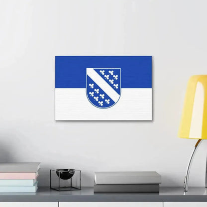 Flag of Kassel 2 Germany - Canvas Wall Art - The Sticker Space