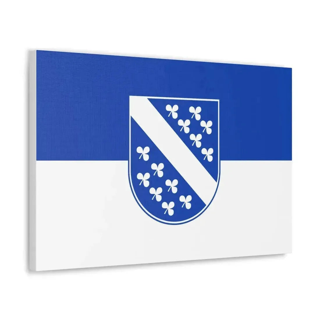 Flag of Kassel 2 Germany - Canvas Wall Art - The Sticker Space