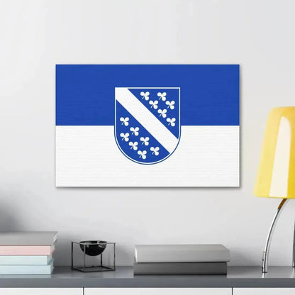 Flag of Kassel 2 Germany - Canvas Wall Art - The Sticker Space