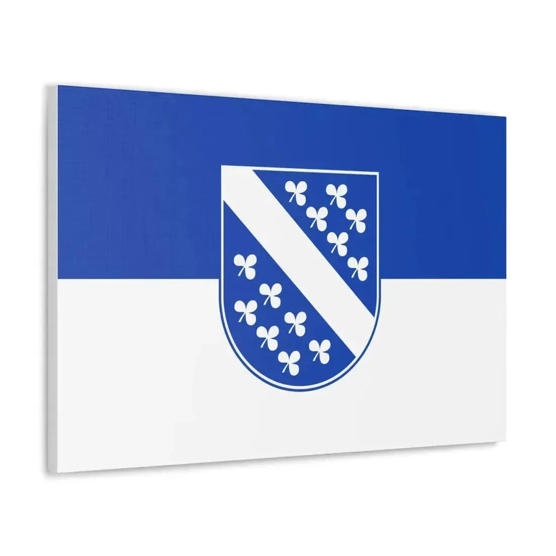 Flag of Kassel 2 Germany - Canvas Wall Art - The Sticker Space