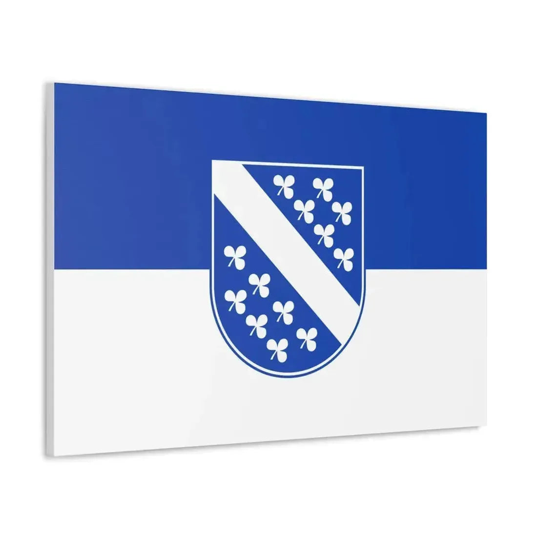 Flag of Kassel 2 Germany - Canvas Wall Art - The Sticker Space