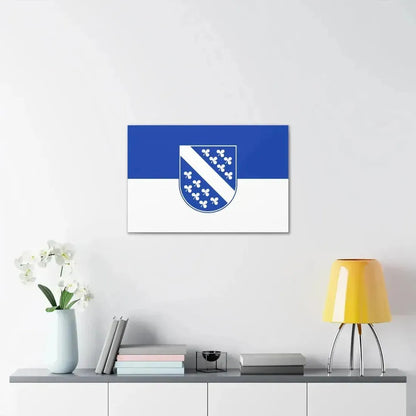 Flag of Kassel 2 Germany - Canvas Wall Art - The Sticker Space