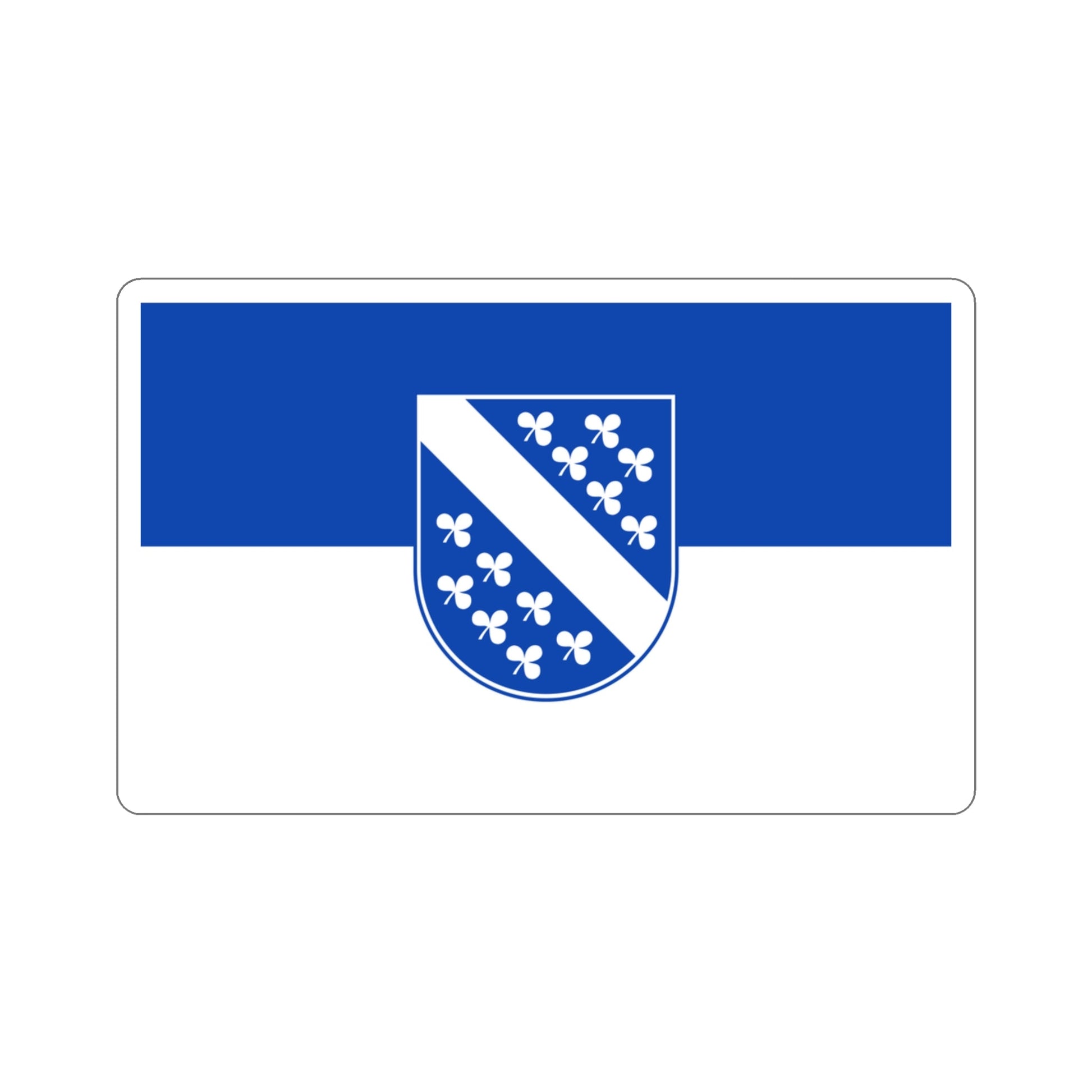 Flag of Kassel 2 Germany STICKER Vinyl Die-Cut Decal-The Sticker Space