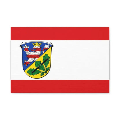 Flag of Kassel Germany - Canvas Wall Art - The Sticker Space
