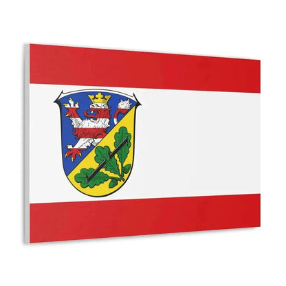 Flag of Kassel Germany - Canvas Wall Art - The Sticker Space