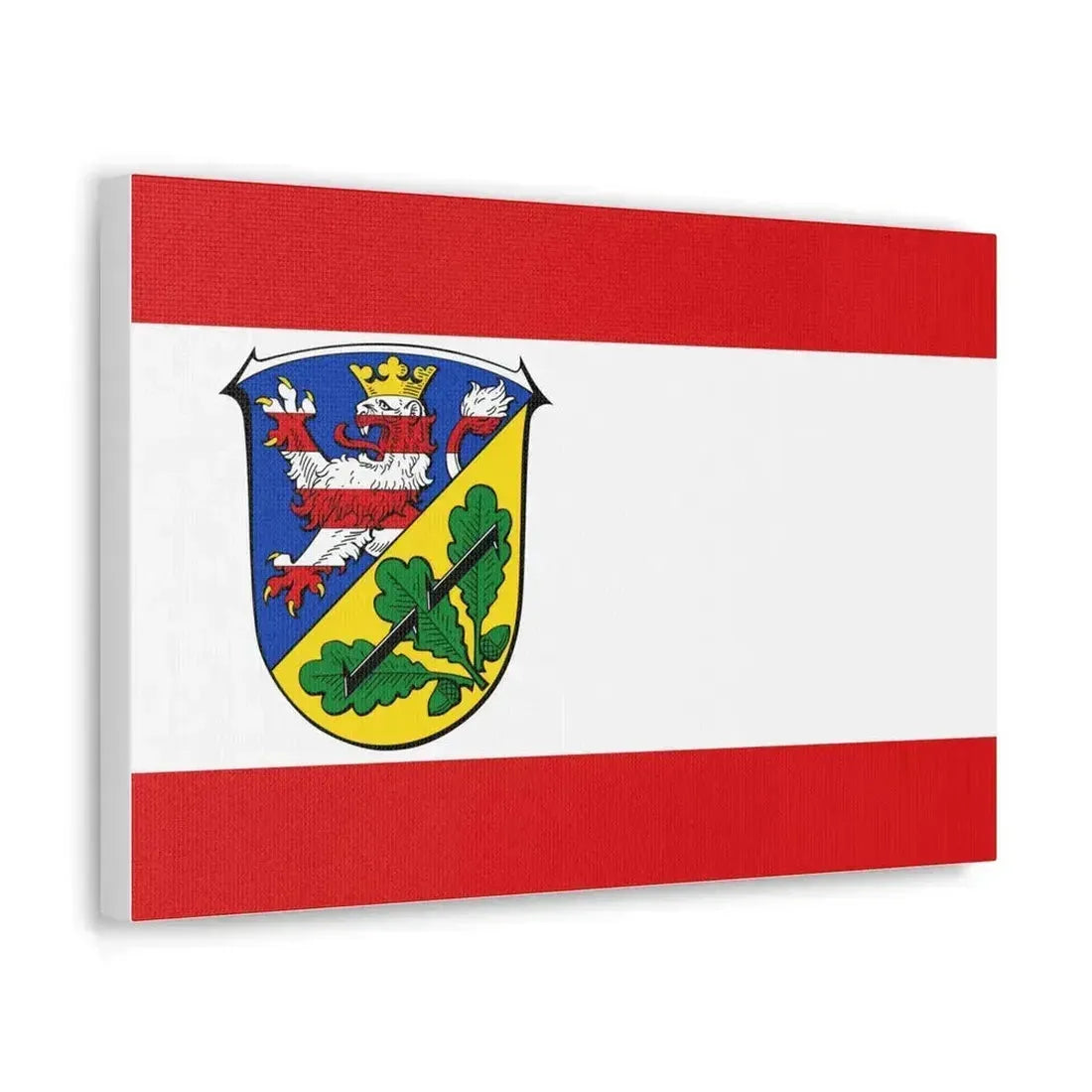 Flag of Kassel Germany - Canvas Wall Art - The Sticker Space