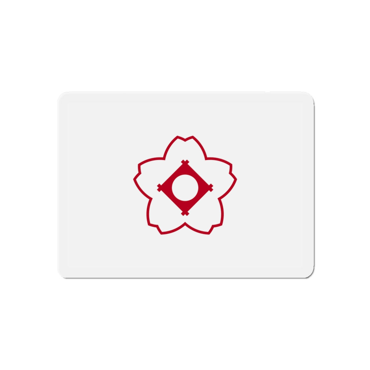 Flag of Kasugai Aichi Japan - Die-Cut Magnet-5" x 5"-The Sticker Space