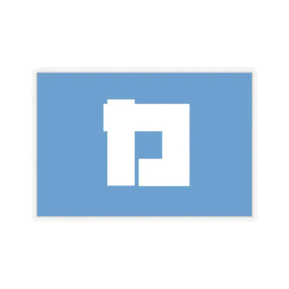 Flag of Katsushika ku Tokyo Japan - STICKER Vinyl Kiss-Cut Decal 2 Inch Transparent - The Sticker Space