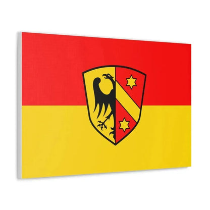 Flag of Kaufbeuren Germany - Canvas Wall Art - The Sticker Space