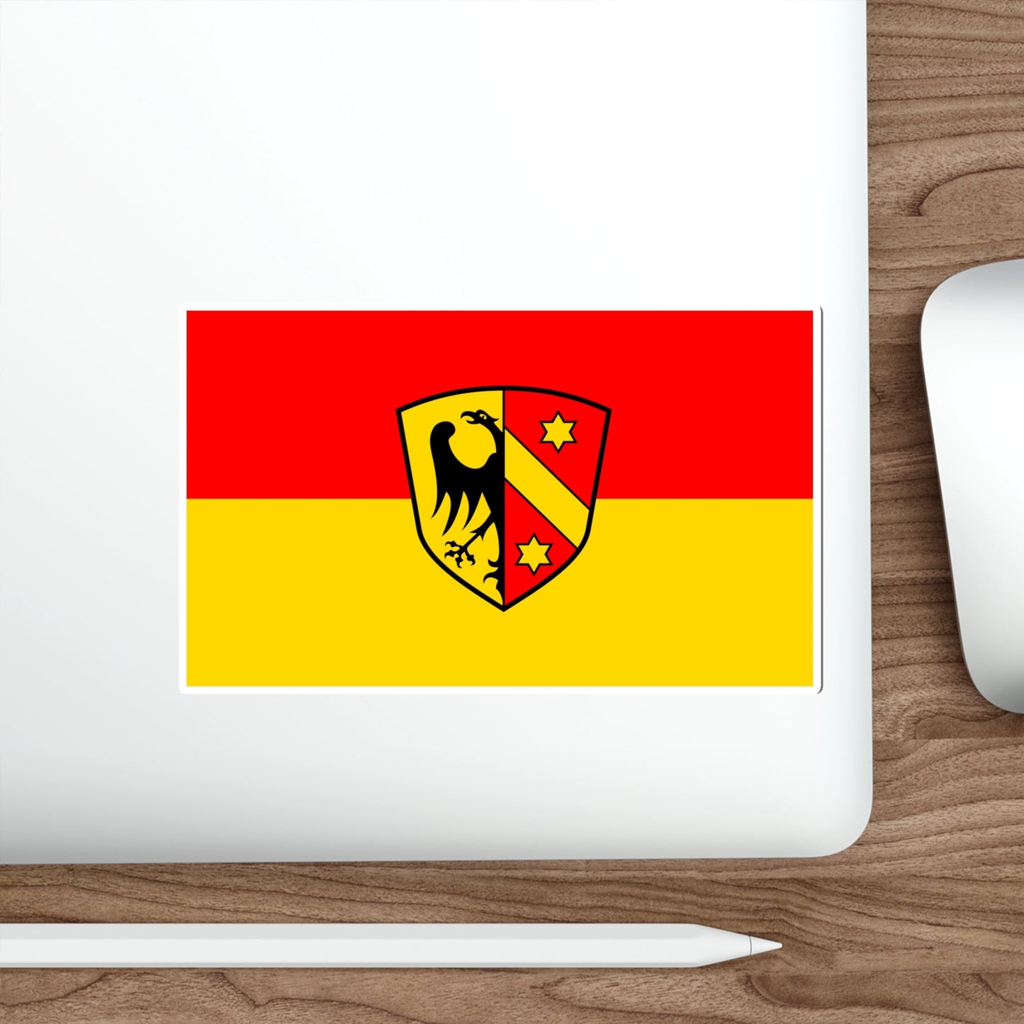 Flag of Kaufbeuren Germany STICKER Vinyl Die-Cut Decal-The Sticker Space