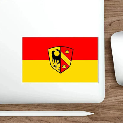 Flag of Kaufbeuren Germany STICKER Vinyl Die-Cut Decal - The Sticker Space