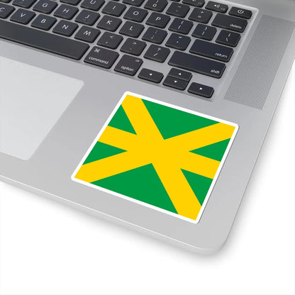 Flag of Kavlinge (Sweden) STICKER Vinyl Kiss-Cut Decal - The Sticker Space
