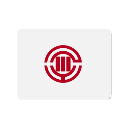 Flag of Kawagoe Saitama Japan - Die-Cut Magnet-2" x 2"-The Sticker Space