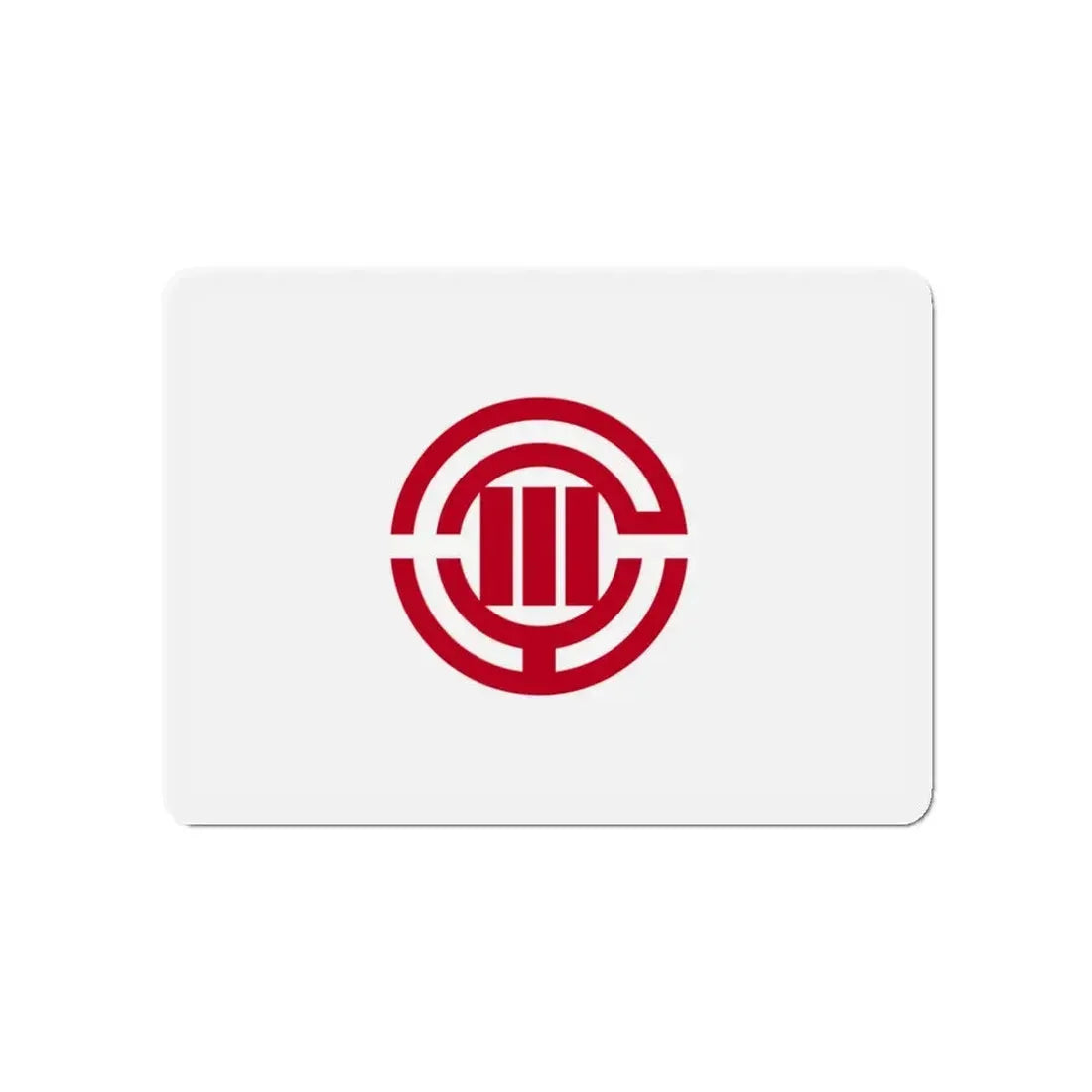 Flag of Kawagoe Saitama Japan - Refrigerator Magnet 4 Inch - The Sticker Space