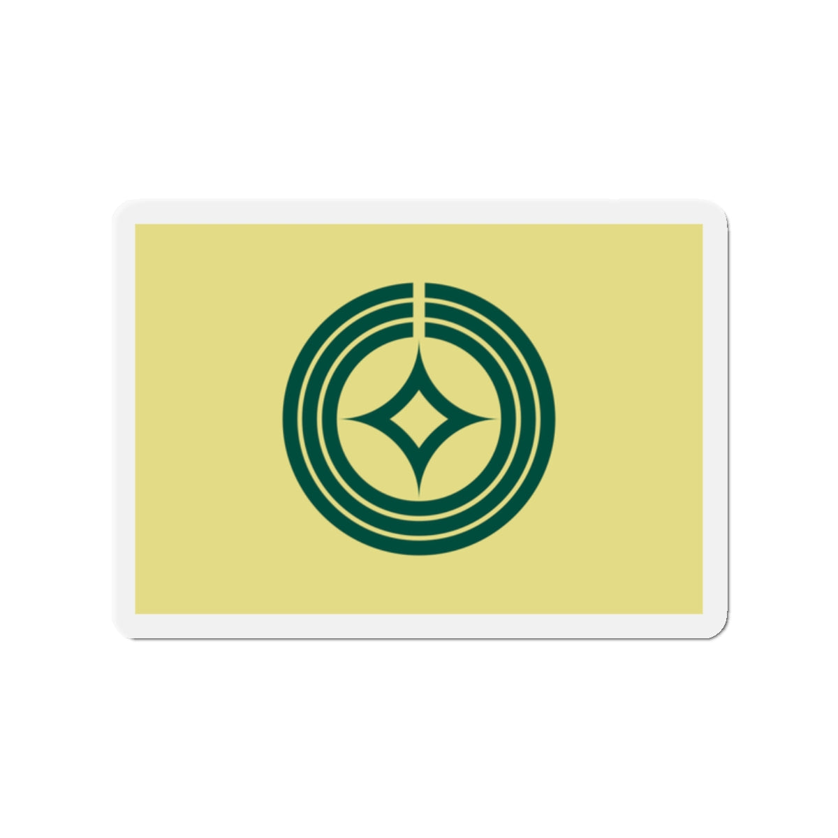 Flag of Kawaguchi Saitama Japan - Die-Cut Magnet-2" x 2"-The Sticker Space