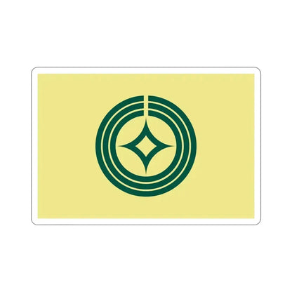 Flag of Kawaguchi Saitama Japan STICKER Vinyl Die-Cut Decal 4 Inch - The Sticker Space