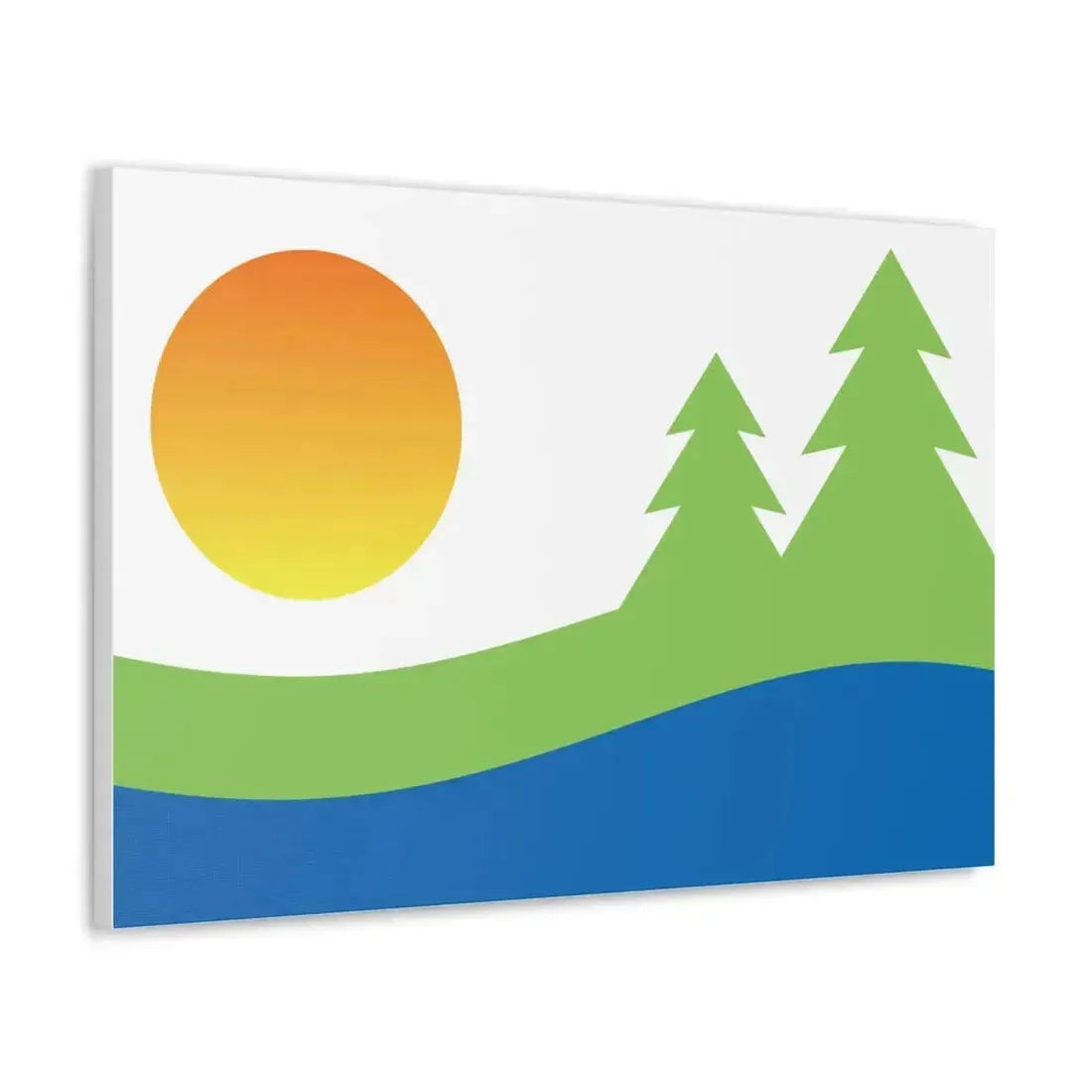 Flag of Kawartha Lakes Canada - Canvas Wall Art - The Sticker Space