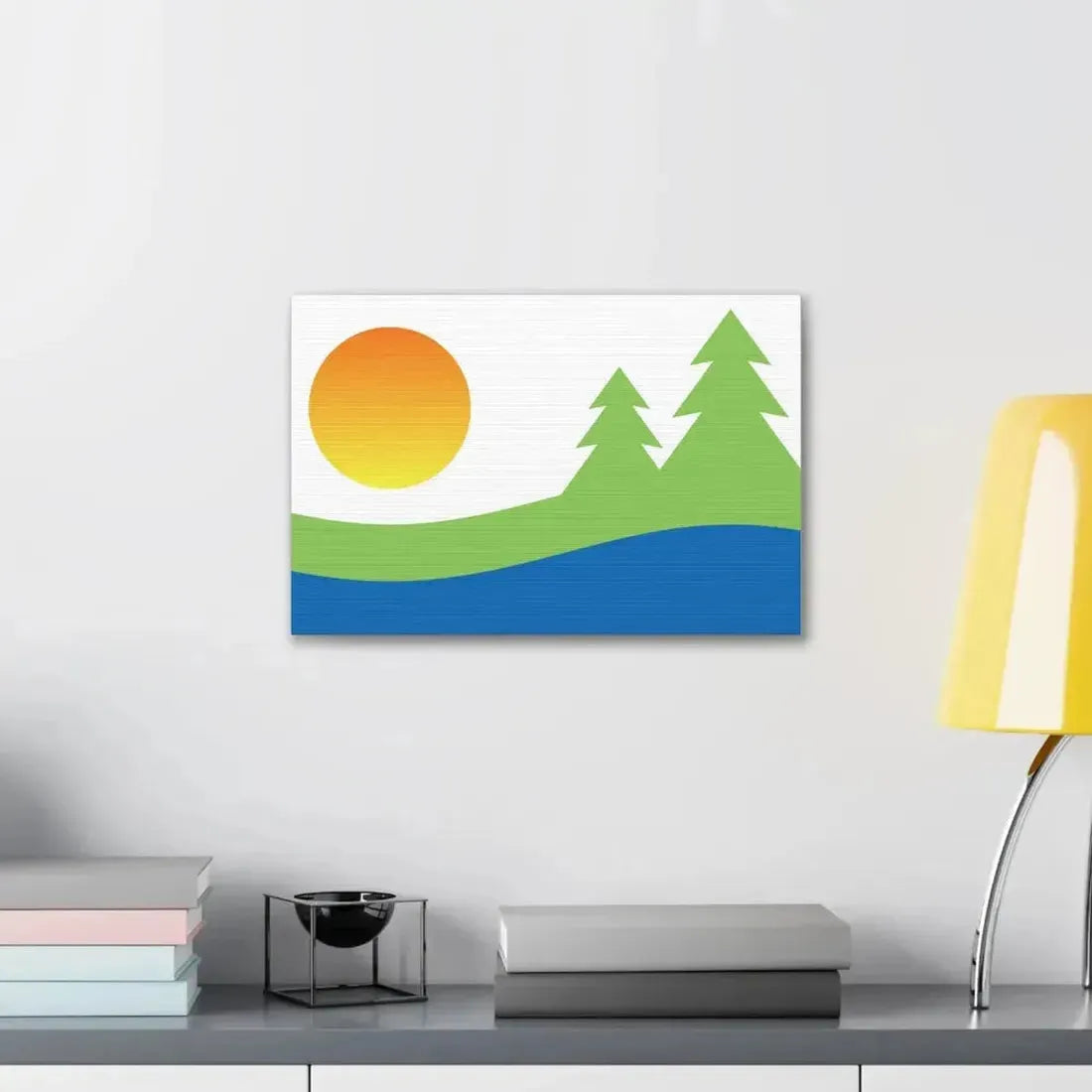 Flag of Kawartha Lakes Canada - Canvas Wall Art - The Sticker Space