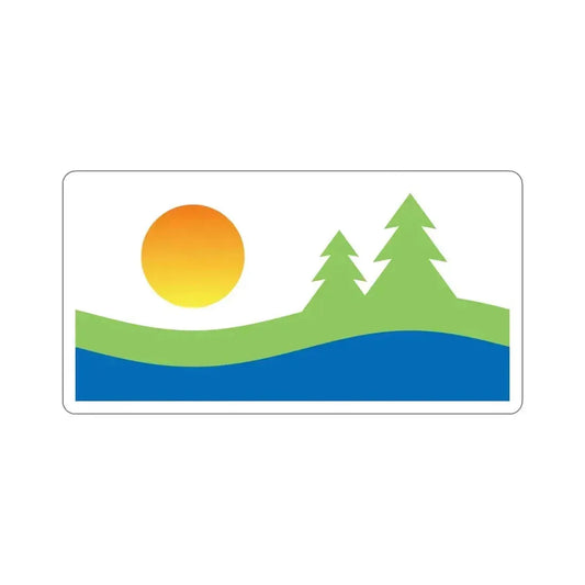 Flag of Kawartha Lakes Canada STICKER Vinyl Die-Cut Decal 6 Inch - The Sticker Space