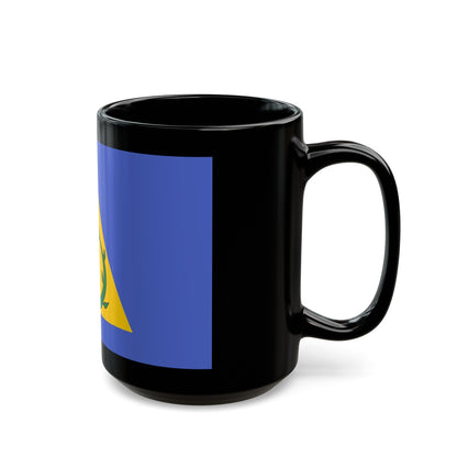 Flag of Kayangel Palau - Black Coffee Mug-The Sticker Space