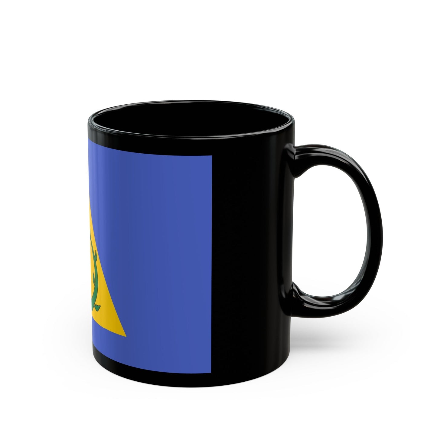 Flag of Kayangel Palau - Black Coffee Mug-The Sticker Space