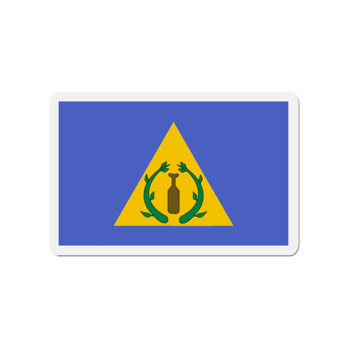 Flag of Kayangel Palau - Die-Cut Magnet-3" x 3"-The Sticker Space