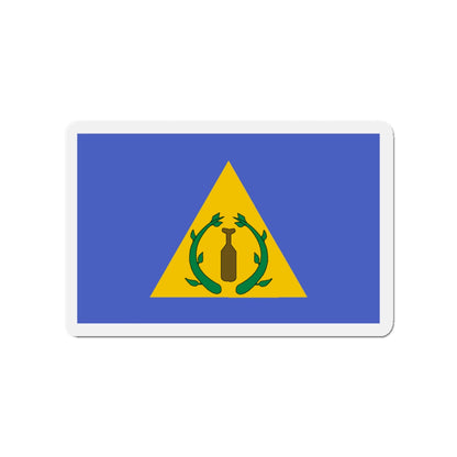 Flag of Kayangel Palau - Die-Cut Magnet-3" x 3"-The Sticker Space