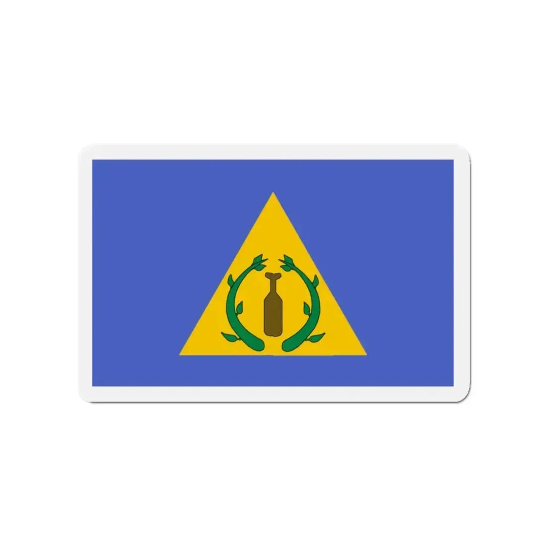 Flag of Kayangel Palau - Refrigerator Magnet 3 Inch - The Sticker Space