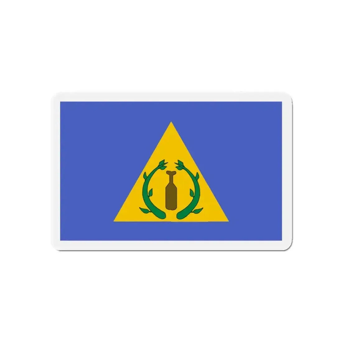 Flag of Kayangel Palau - Refrigerator Magnet 4 Inch - The Sticker Space