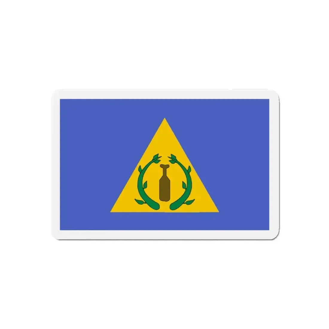 Flag of Kayangel Palau - Refrigerator Magnet 5 Inch - The Sticker Space