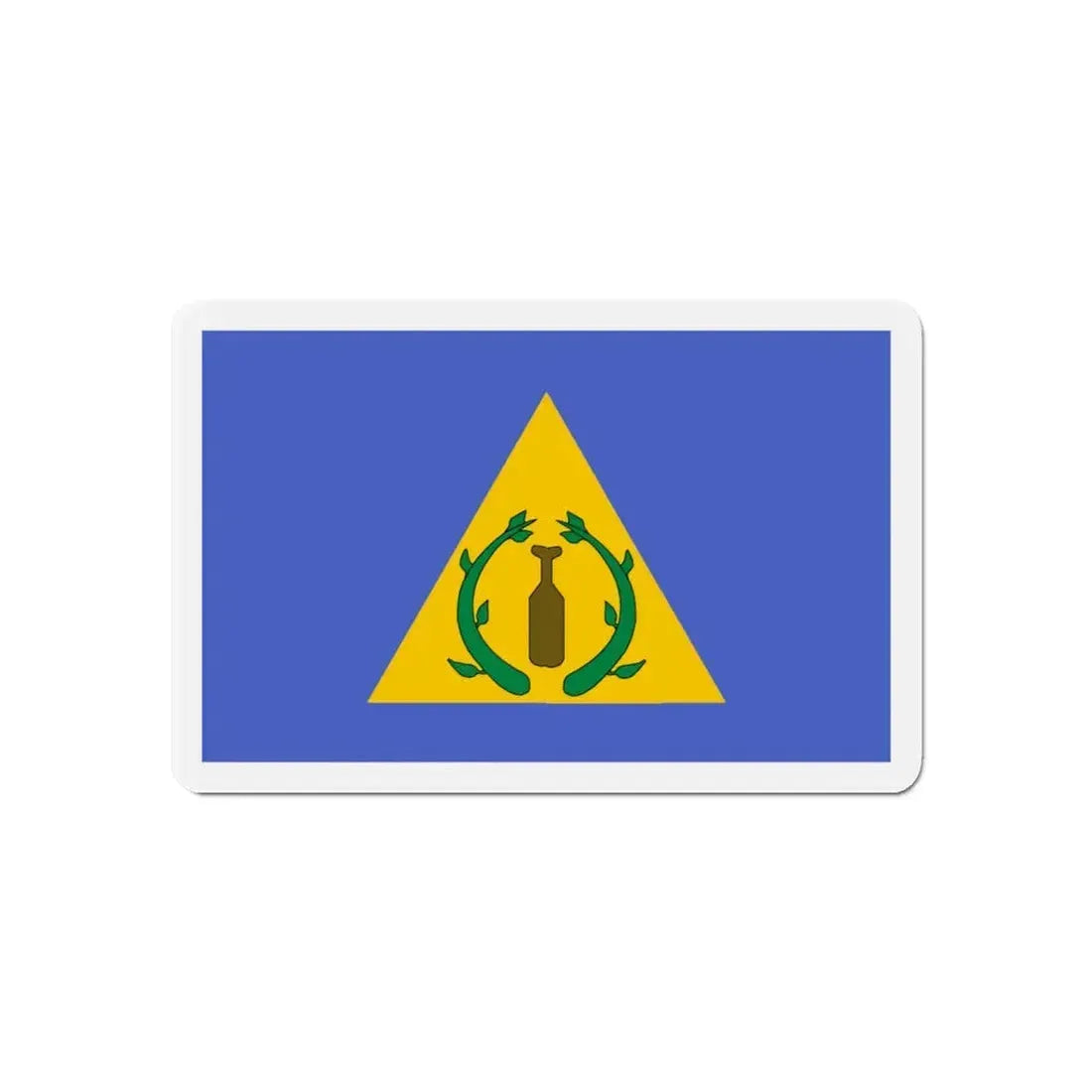 Flag of Kayangel Palau - Refrigerator Magnet 6 Inch - The Sticker Space