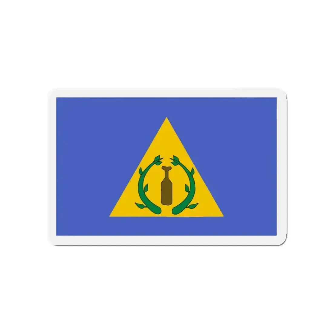 Flag of Kayangel Palau - Refrigerator Magnet - The Sticker Space
