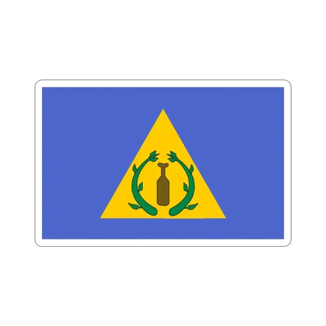 Flag of Kayangel Palau STICKER Vinyl Die-Cut Decal - The Sticker Space